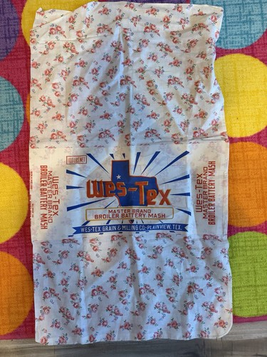 Vintage cotton printed feed
