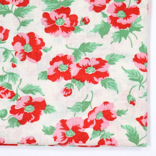 Vintage feedsack fabric 1940s - vintage,