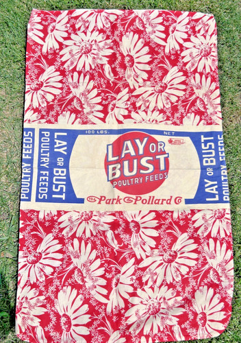 Vintage chicken feed - 1, sack
