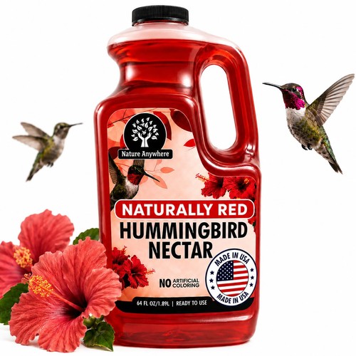 Hummingbird food naturally red - food,