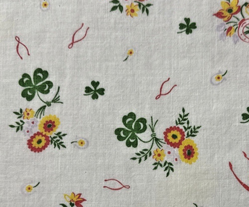 Vintage 1930s feedsack fabric - 1930s,