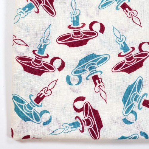 Vtg feedsack fabric novelty - feedsack,
