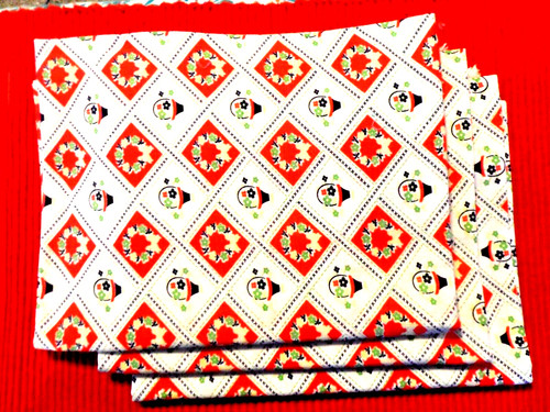 Vintage feed sacks 1930 - 3"vintage,