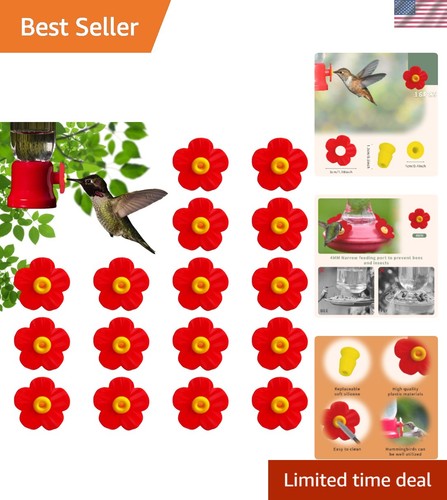 Bright red hummingbird - red,